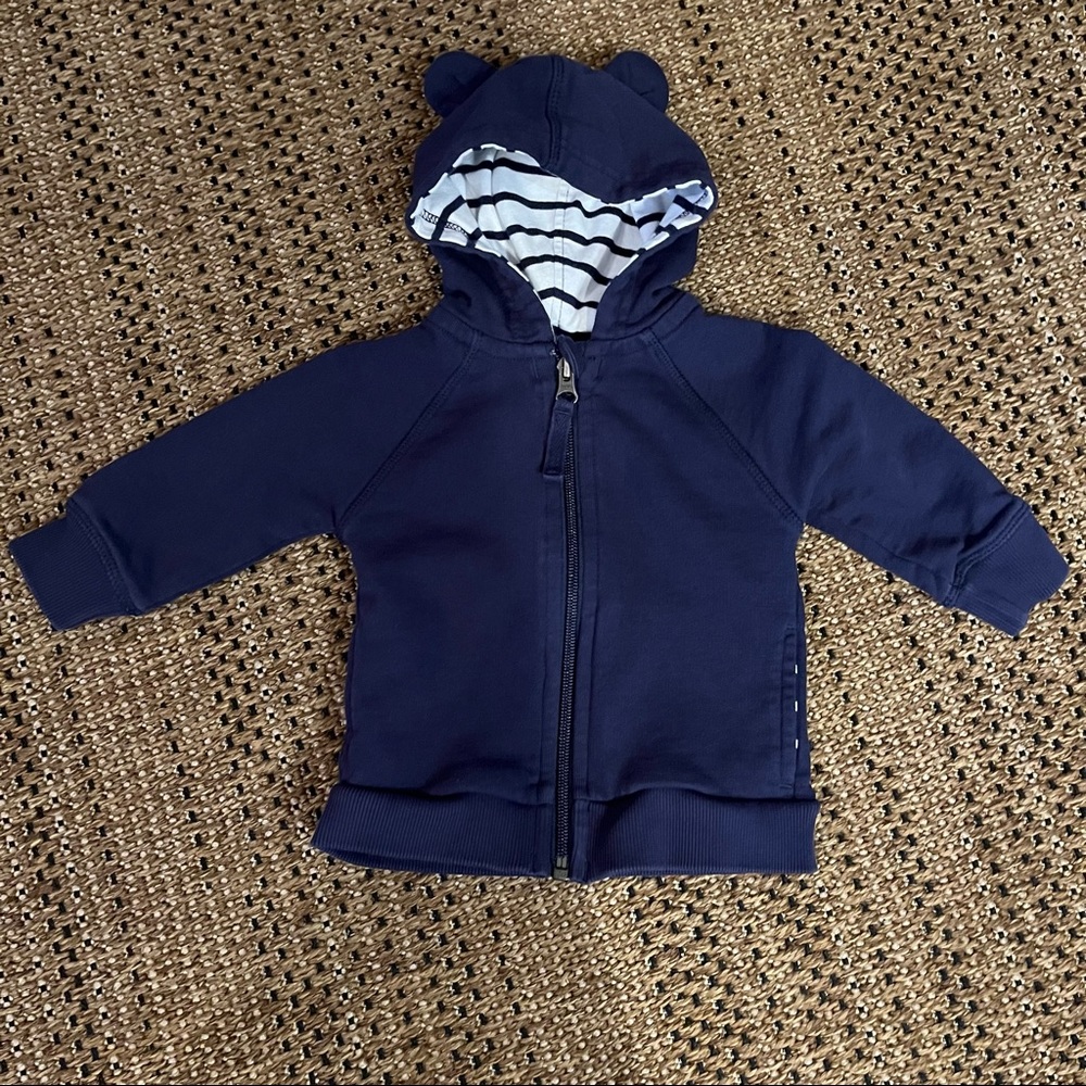 Hanna Andersson | Baby Bear Hoodie | size 70